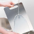 Yardwe Stainless Steel Cutting Board Cutting Boards Extra Large Metal Cutting Board Kitchen Cutting Board Stainless Steel Chopping Board Marble Cutting Board Dough Board Baby Pastry Blush