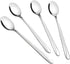12 Pieces Long Handle Stainless Steel Spoon Set, Ice Tea and Milkshake Spoons