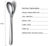 Demitasse Espresso Spoons, 5.5'' Mini Coffee Spoons, Stainless Steel Small Spoons,Tea Spoons for Dessert, Set of 6, Dishwasher Safe (Silver)
