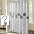 12Pcs Luxury Quality Hollow Ball Shower Curtain Hooks, Rustproof Stainless Steel Rings for Bathroom Rod (Chrome)