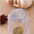 YBM Home Acrylic Salt and Pepper Shakers with Stainless Steel Lid, 1.5oz Clear Spice Herb Dispenser for Dining Table,