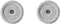 roborock 2 Pack Side Mop Cloths Saros 10 Robot Vacuum Cleaner, Mop