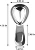 18/8 Stainless Steel Coffee Measuring Spoon, 2 Tablespoon Short Handle Scoop for Ground Coffee, Tea, Sugar, Flour (30ml)