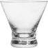 Set 2 8-Ounce Cinched Stemless Clear2Pcs) of Martini Glasses - Design Cocktail Glasses with Heavy Base, Construction
