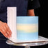 4 Pcs/set Plastic Cake Scraper Decorating Tools, Sawtooth Comb, Mousse Butter Cream Icing Smoother for DIY Baking