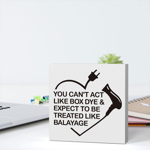 5x5 Inch 013 Funny Hairstylist Gifts for Women & Men - Salon Decor Ideas - Sign