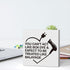 5x5 Inch 013 Funny Hairstylist Gifts for Women & Men - Salon Decor Ideas - Sign