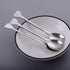 Mini Dessert Spoons Set of 10, 4.5-Inch Stainless Steel Demitasse Spoons for Dessert, Tea, Appetizer