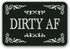 QMMD Dishwasher Magnet Clean Dirty Sign, Hella Clean and Dirty Magnet for Dishwasher