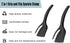 2-in-1 Clip Flipping Spatula Pliers, Double-Sided Egg Flipping Pliers for Household Kitchen Cooking Tools (Grey)