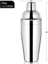 Bar Cocktail Shaker - 24 oz Stainless Steel Martini Shaker Drink Mixer with Built-In Strainer for Bartending