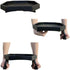 Clip-On Armrest Table for Sofa - Black Food Grade Plastic Organizer