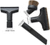 EZ SPARES 5PCS Universal Replacement Vacuum Cleaner Accessories, 32mm&35mm Horsehair Brush Kit