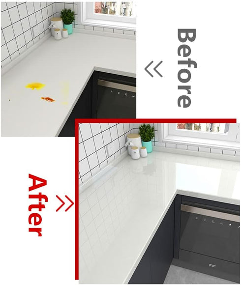 Clear Contact Paper Roll 17.7'' x 118'' - Glossy Self-Adhesive Removable Protective Film for Kitchen Cabinets