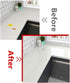 Clear Contact Paper Roll 17.7'' x 118'' - Glossy Self-Adhesive Removable Protective Film for Kitchen Cabinets