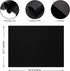 Large Oven Liners for Bottom of Oven, 3 Pack Heavy Duty Oven Mat Set, Thick Oven Liners for Bottom of Electric Oven, Reusable Oven Protector Liner, 15.75 x 23.62 Inch, Black by Goalfly