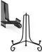 Iron Display Stand 5 Packs, 8 Inches Plate Stand for Photo, Artwork, Collection, Black Easel Holder
