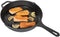 Restaurantware Met Lux 11.75 Inch Cast Iron Skillet, Pre-Seasoned Fry Pan for Indoor/Outdoor Cooking
