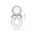 ULTNICE 50 Pack Newborn Pacifiers Acrylic Baby Shower Favors DIY Baby Accessories Mini Pacifiers for Shower Games