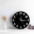 The Geeky Days Reverse Wall Clock - 12 inch Unusual Numbers Backwards Modern Decorative Clock for Your Wall