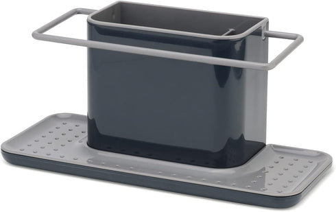 85070 Joseph Joseph Sink Caddy Kitchen Sink Organizer Sponge Holder Dishwasher-Safe, Large, Gray