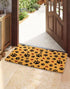 Wipe Your Paws Outdoor Indoor Doormat, Fun Nonslip Coir Mat for Entrance, Welcome Mats