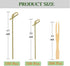 500 Pcs Bamboo Cocktail Appetizer Forks Set, 200 Pcs Sandwich Skewer Picks & 300 Pcs Mini Wooden Forks