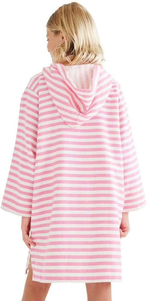 SAMMIMIS Cozy (8-10 Hooded Towels for Kids - Ultra-Soft Turkish Cotton Poncho, Lightweight Wearable Towel - Beach