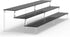 AZEAM 15 3/4 inch Acrylic Riser Black Display Risers Stand Large Collection