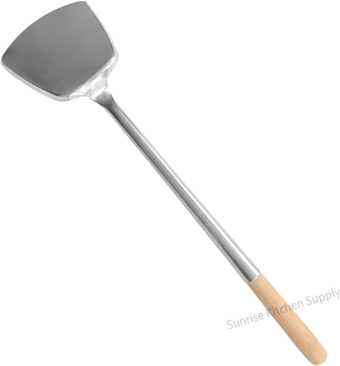 Sunrise Kitchen Supply Commercial Grade Wok Spatula, 17" (#2)