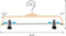 Wooden Pant Hangers, 5-Pack Lightweight Wood Skirt Hangers with Anti-Rust Hook and Adjustable Clips
