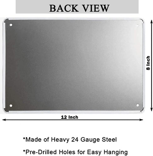 Funny Sarcastic Metal Signs Warning My Sense of Humor Might Hurt Your Feelings for Garage Man Cave Bar Home Decor