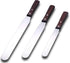 Straight Icing Spatula Baking Set of 6", 8" & 10" Wooden Handle Cake Decorating Frosting Spatulas