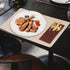 Leather Cutlery Sleeve Utensil Holders, 2 Pcs (Red brown/Wine red) for Knife and Fork Silverware, Mother's Day Decor