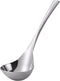 Small Ladle, 8’’ Sauce Gravy Soup Spoon, Hollow Handle, SUS 304 Stainless Steel, 1 Pack (Color: Silver)