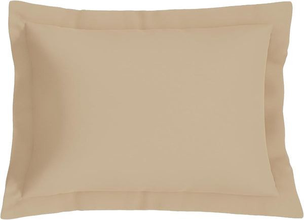 Bed Maker's Levinsohn FRE23602MOCH10 Soft Microfiber Luxury Hotel Pillow Shams (2 Pack), Mocha, Standard/Queen