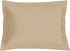 Bed Maker's Levinsohn FRE23602MOCH10 Soft Microfiber Luxury Hotel Pillow Shams (2 Pack), Mocha, Standard/Queen