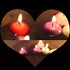 12pcs Purple Mini Floating Candles, Smokeless Best for Weddings, Parties, Home Decoration, Spa