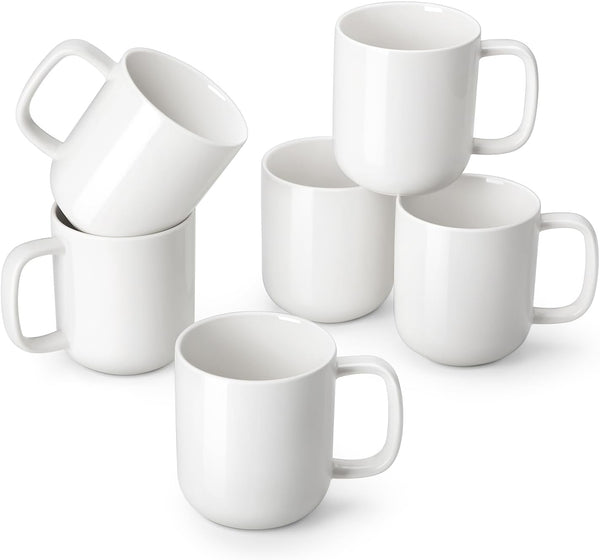 vancasso Porcelain Coffee Mugs Set, 12 oz Ceramic Coffee Cups for Latte