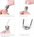 20PCS Diffuser Necklace Refill Sticks, Absorbent Mini Replacement Sticks for Aroma Necklace