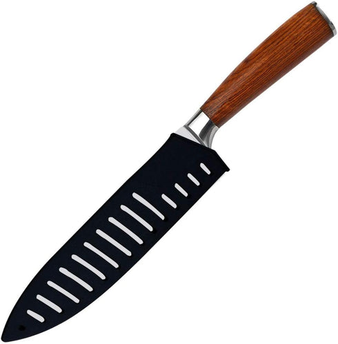 Black Plastic Kitchen Knife Blade Protector Cover for 8 Inch Knife, Practical Sheath for Kitchen Utensil