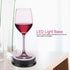 Semme Lighted Pedestal Display Base with Seven Color Changing Lights for Crystals and Figurines