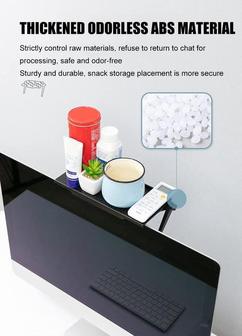 BSASHF 2 11.8 4.7 inch park TV Top Shelf apple tv mount Monitor Shelf Screen Storage Shelf floating tv stand Router