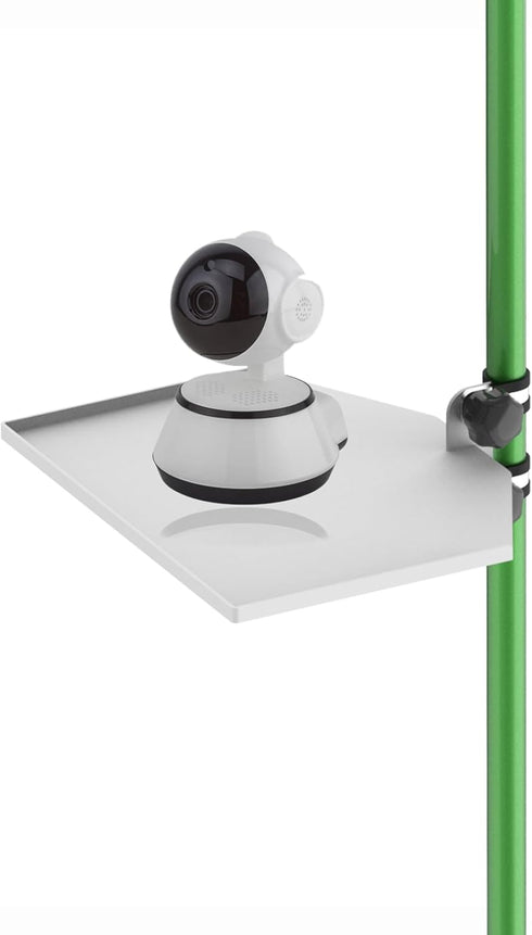 DELUMEE 4x4), (16mm/19mm/22mm Metal Grow Tent Corner Shelf (for Tents Larger Than Sturdy Tent Pole Mount Shelves