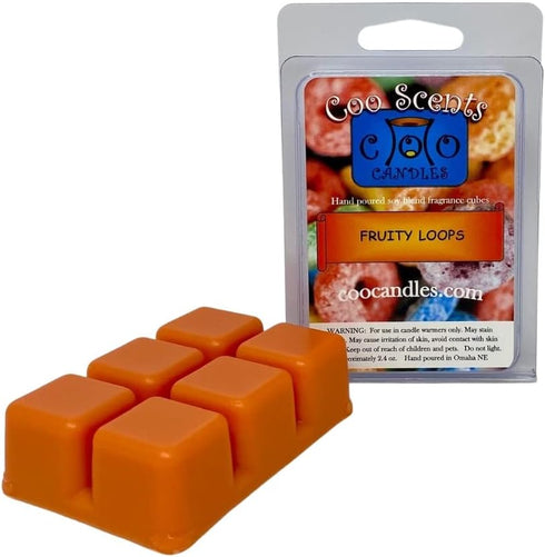 3 Pack Soy Blend Wickless Candle Bar Wax Melt Bars - Fruity Loops Scented