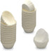 Food Grade Mini Cupcake Liners - 500-Count White Greaseproof Paper Muffin Baking Cups