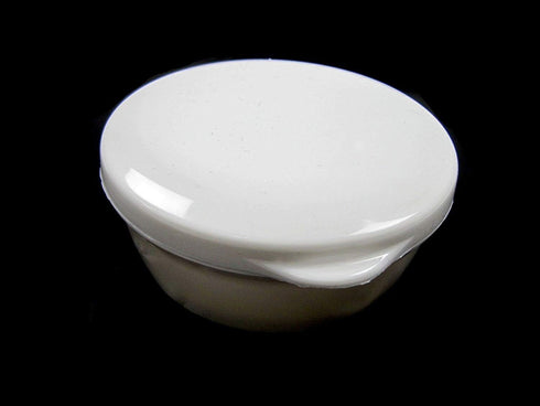 Inomata Portable Round Soap Case Airtight Container Soap Tray Traveling Accessory White