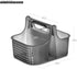 madesmart Small Soft Grip Under Sink Bathroom Storage, Multi-Purpose Home Organization, EPA Certified