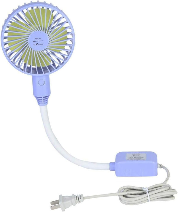 Pssopp Mini Desk Fan, Three-speed Adjustable Cooling Electric Fan with Magnetic Base
