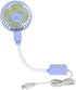 Pssopp Mini Desk Fan, Three-speed Adjustable Cooling Electric Fan with Magnetic Base